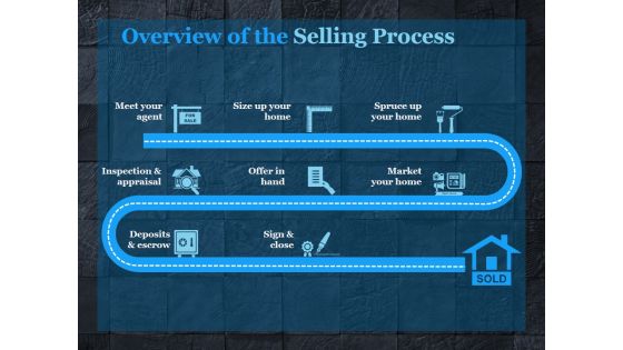 Overview Of The Selling Process Ppt PowerPoint Presentation Example File