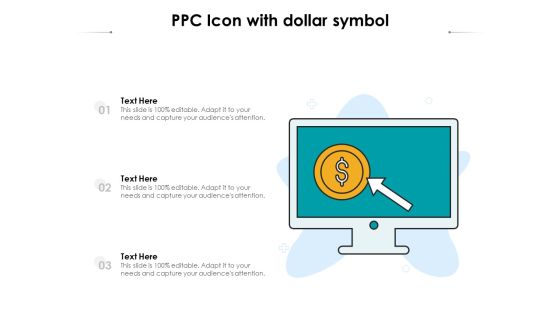 PPC Icon With Dollar Symbol Ppt PowerPoint Presentation Portfolio Pictures PDF PPC Icon With Dollar Symbol Ppt PowerPoint Presentation Portfolio Pictures PDF