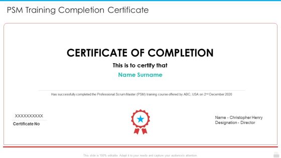 PSM Training Completion Certificate Diagrams PDF PSM Training Completion Certificate Diagrams PDF