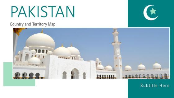 Pakistan Country And Territory Map PowerPoint Template
