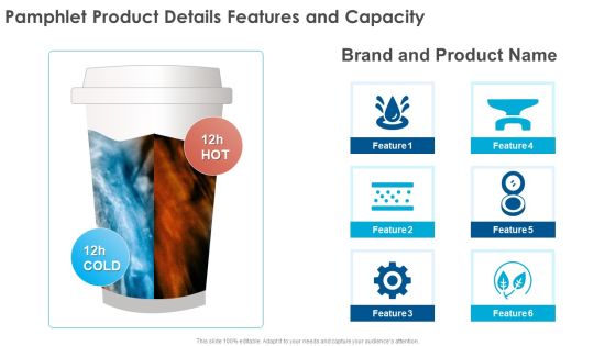 Pamphlet Product Details Features And Capacity Ppt PowerPoint Presentation Gallery Shapes PDF Pamphlet Product Details Features And Capacity Ppt PowerPoint Presentation Gallery Shapes PDF