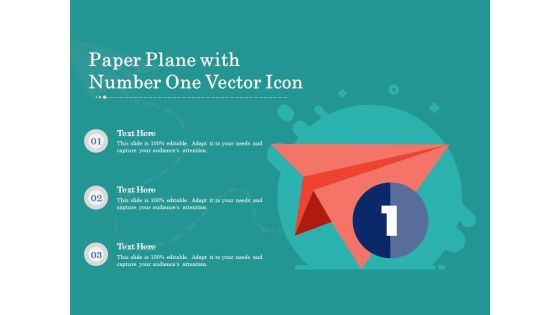 Paper Plane With Number One Vector Icon Ppt PowerPoint Presentation Ideas Gridlines PDF Paper Plane With Number One Vector Icon Ppt PowerPoint Presentation Ideas Gridlines PDF