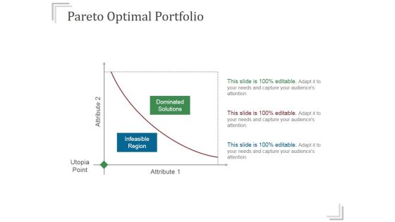 Pareto Optimal Portfolio Ppt PowerPoint Presentation Sample