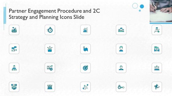 Partner Engagement Procedure And 2C Strategy And Planning Icons Slide Formats PDF Partner Engagement Procedure And 2C Strategy And Planning Icons Slide Formats PDF