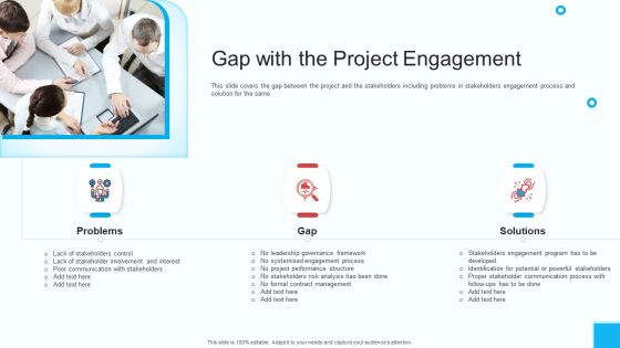 Partner Strategy Initiative Gap With The Project Engagement Ppt Gallery Rules PDF Partner Strategy Initiative Gap With The Project Engagement Ppt Gallery Rules PDF