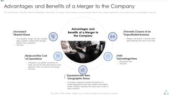 Partnership Tactical Plan To Promote Expansion And Value Formation Advantages And Benefits Of A Merger To The Company Summary PDF Partnership Tactical Plan To Promote Expansion And Value Formation Advantages And Benefits Of A Merger To The Company Summary PDF