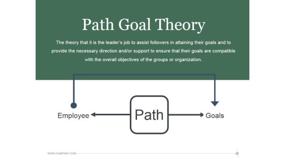 Path Goal Theory Template 1 Ppt PowerPoint Presentation Ideas Path Goal Theory Template 1 Ppt PowerPoint Presentation Ideas