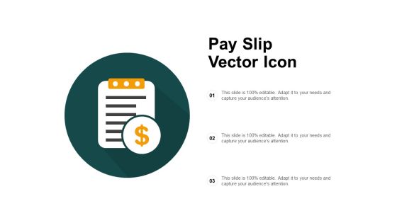 Pay Slip Vector Icon Ppt PowerPoint Presentation File Objects Pay Slip Vector Icon Ppt PowerPoint Presentation File Objects