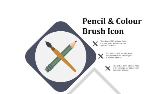 Pencil And Colour Brush Icon Ppt PowerPoint Presentation Summary Master Slide Pencil And Colour Brush Icon Ppt PowerPoint Presentation Summary Master Slide