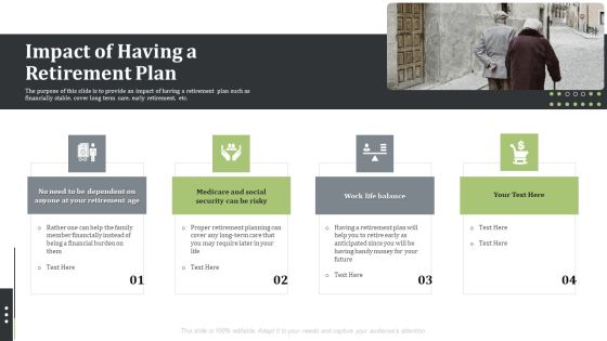 Pension Alimony Impact Of Having A Retirement Plan Icons PDF Pension Alimony Impact Of Having A Retirement Plan Icons PDF