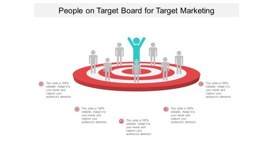 People On Target Board For Target Marketing Ppt PowerPoint Presentation Professional Example Introduction