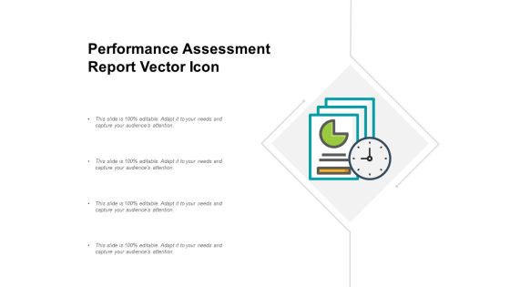 Performance Assessment Report Vector Icon Ppt Powerpoint Presentation Icon Images