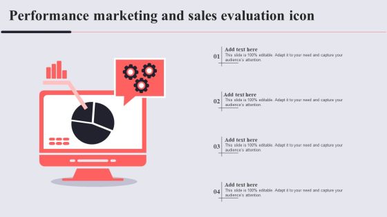 Performance Marketing And Sales Evaluation Icon Demonstration PDF Performance Marketing And Sales Evaluation Icon Demonstration PDF