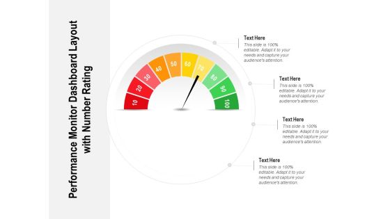 Performance Monitor Dashboard Layout With Number Rating Ppt PowerPoint Presentation Gallery Graphics Tutorials PDF Performance Monitor Dashboard Layout With Number Rating Ppt PowerPoint Presentation Gallery Graphics Tutorials PDF