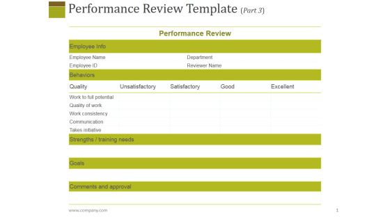 Performance Review Template 3 Ppt PowerPoint Presentation Layouts Graphics Download Performance Review Template 3 Ppt PowerPoint Presentation Layouts Graphics Download