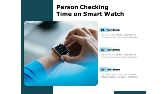 Person Checking Time On Smart Watch Ppt PowerPoint Presentation Inspiration Picture PDF Person Checking Time On Smart Watch Ppt PowerPoint Presentation Inspiration Picture PDF