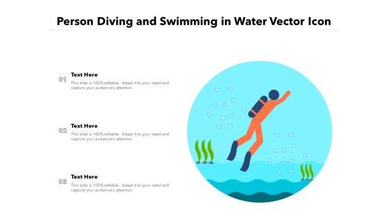 Person Diving And Swimming In Water Vector Icon Ppt PowerPoint Presentation Gallery Influencers PDF Person Diving And Swimming In Water Vector Icon Ppt PowerPoint Presentation Gallery Influencers PDF