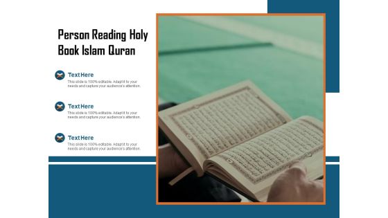 Person Reading Holy Book Islam Quran Ppt PowerPoint Presentation Slides Good PDF Person Reading Holy Book Islam Quran Ppt PowerPoint Presentation Slides Good PDF