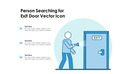 Person Searching For Exit Door Vector Icon Ppt PowerPoint Presentation Icon Infographics PDF Person Searching For Exit Door Vector Icon Ppt PowerPoint Presentation Icon Infographics PDF
