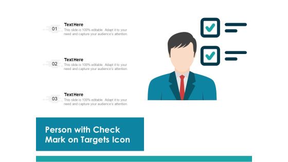 Person With Check Mark On Targets Icon Ppt PowerPoint Presentation File Example PDF Person With Check Mark On Targets Icon Ppt PowerPoint Presentation File Example PDF