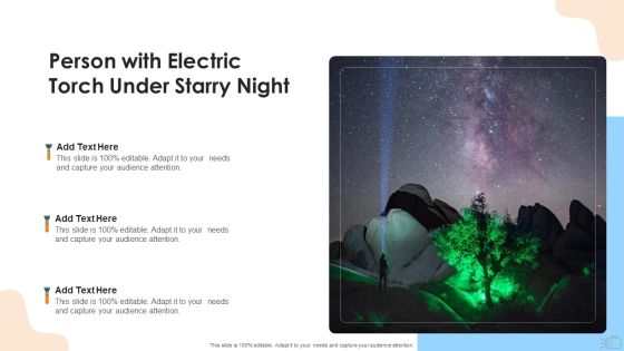 Person With Electric Torch Under Starry Night Sample PDF Person With Electric Torch Under Starry Night Sample PDF