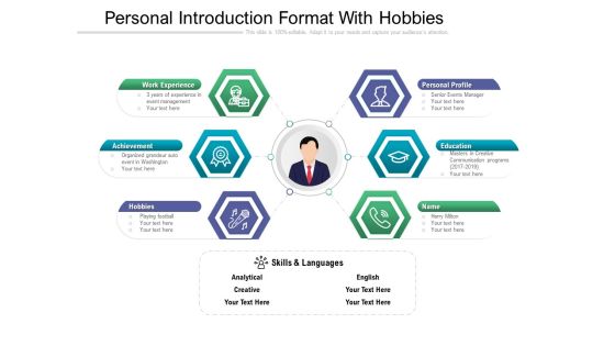 Personal Introduction Format With Hobbies Ppt PowerPoint Presentation File Templates PDF Personal Introduction Format With Hobbies Ppt PowerPoint Presentation File Templates PDF