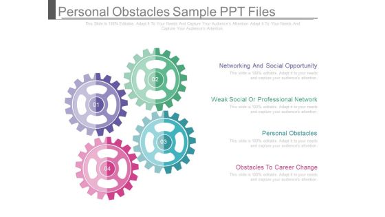 Personal Obstacles Sample Ppt Files Personal Obstacles Sample Ppt Files