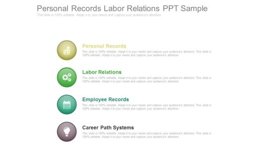 Personal Records Labor Relations Ppt Sample Personal Records Labor Relations Ppt Sample