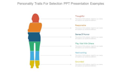 Personality Traits For Selection Ppt Presentation Examples Personality Traits For Selection Ppt Presentation Examples