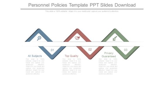 Personnel Policies Template Ppt Slides Download