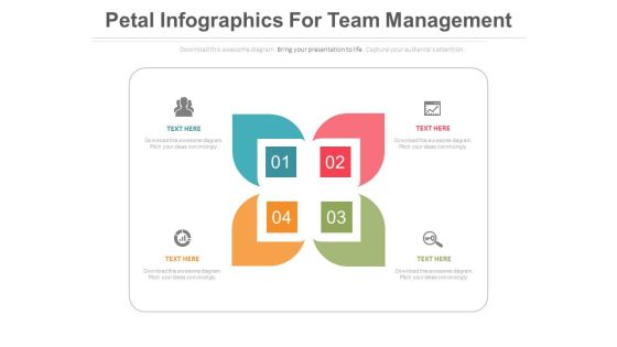 Petal Infographics For Value Chain Analysis Powerpoint Template Petal Infographics For Value Chain Analysis Powerpoint Template