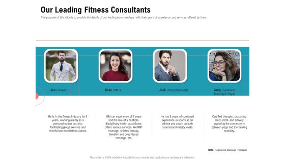 Physical Trainer Our Leading Fitness Consultants Rules PDF