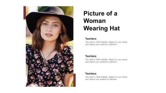 Picture Of A Woman Wearing Hat Ppt Powerpoint Presentation Summary Background Picture Of A Woman Wearing Hat Ppt Powerpoint Presentation Summary Background