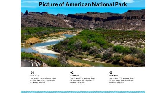 Picture Of American National Park Ppt PowerPoint Presentation Show Shapes PDF