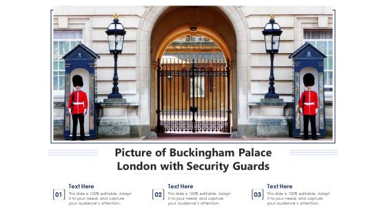 Picture Of Buckingham Palace London With Security Guards Ppt PowerPoint Presentation File Structure PDF Picture Of Buckingham Palace London With Security Guards Ppt PowerPoint Presentation File Structure PDF