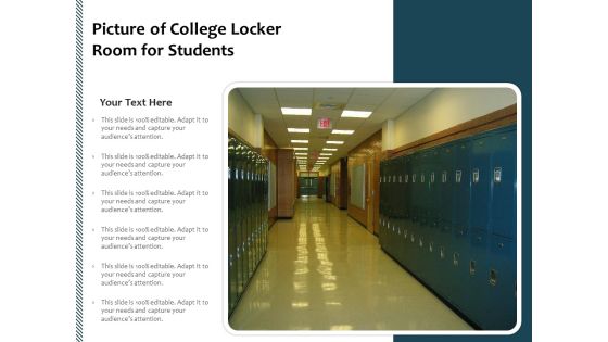 Picture Of College Locker Room For Students Ppt PowerPoint Presentation File Example Topics PDF Picture Of College Locker Room For Students Ppt PowerPoint Presentation File Example Topics PDF