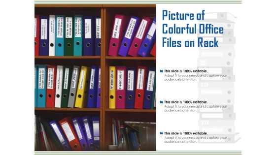 Picture Of Colorful Office Files On Rack Ppt PowerPoint Presentation Gallery Background Image Picture Of Colorful Office Files On Rack Ppt PowerPoint Presentation Gallery Background Image