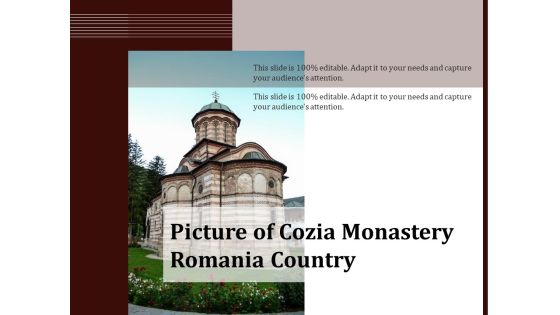Picture Of Cozia Monastery Romania Country Ppt PowerPoint Presentation Gallery Mockup PDF Picture Of Cozia Monastery Romania Country Ppt PowerPoint Presentation Gallery Mockup PDF