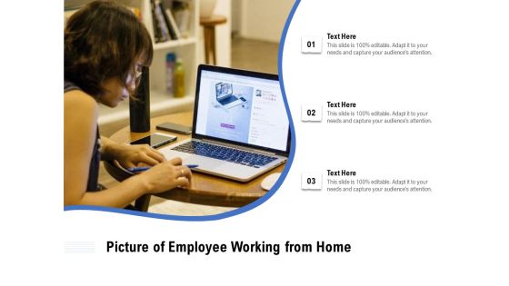 Picture Of Employee Working From Home Ppt PowerPoint Presentation Icon Infographics PDF Picture Of Employee Working From Home Ppt PowerPoint Presentation Icon Infographics PDF