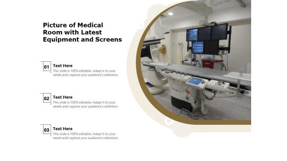 Picture Of Medical Room With Latest Equipment And Screens Ppt PowerPoint Presentation Ideas Graphics Design PDF Picture Of Medical Room With Latest Equipment And Screens Ppt PowerPoint Presentation Ideas Graphics Design PDF