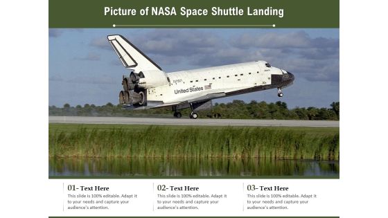 Picture Of NASA Space Shuttle Landing Ppt PowerPoint Presentation File Show PDF Picture Of NASA Space Shuttle Landing Ppt PowerPoint Presentation File Show PDF