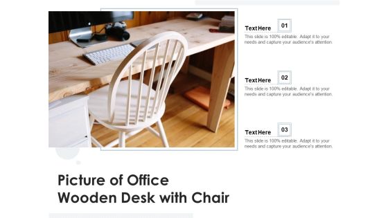 Picture Of Office Wooden Desk With Chair Ppt PowerPoint Presentation File Aids PDF Picture Of Office Wooden Desk With Chair Ppt PowerPoint Presentation File Aids PDF