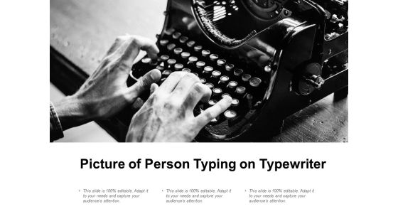 Picture Of Person Typing On Typewriter Ppt PowerPoint Presentation Infographic Template Images Picture Of Person Typing On Typewriter Ppt PowerPoint Presentation Infographic Template Images