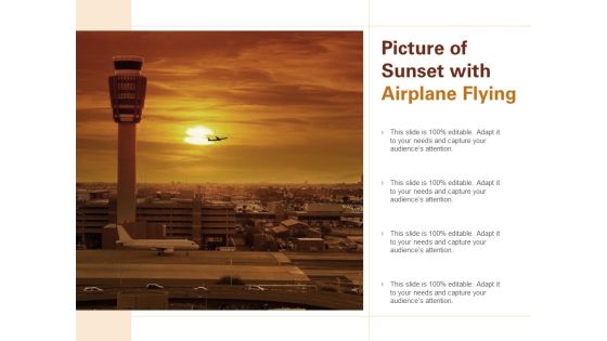 Picture Of Sunset With Airplane Flying Ppt PowerPoint Presentation Ideas Format Ideas Picture Of Sunset With Airplane Flying Ppt PowerPoint Presentation Ideas Format Ideas