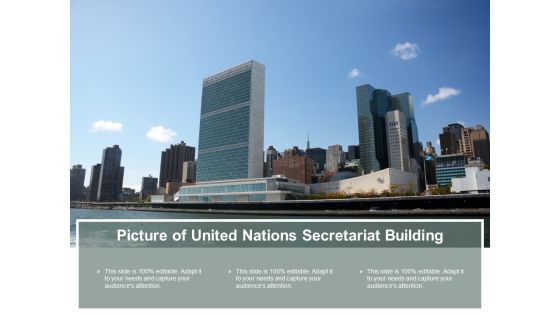Picture Of United Nations Secretariat Building Ppt PowerPoint Presentation Outline Samples