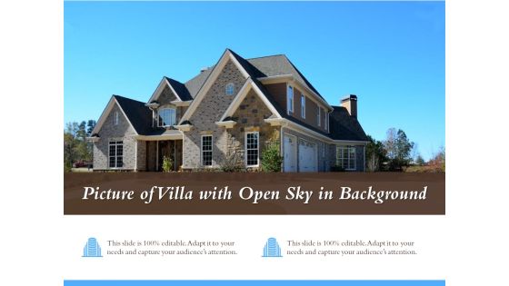 Picture Of Villa With Open Sky In Background Ppt PowerPoint Presentation Portfolio Picture PDF Picture Of Villa With Open Sky In Background Ppt PowerPoint Presentation Portfolio Picture PDF