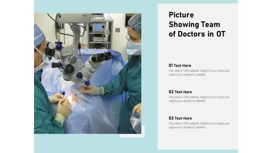 Picture Showing Team Of Doctors In OT Ppt PowerPoint Presentation Gallery Show PDF Picture Showing Team Of Doctors In OT Ppt PowerPoint Presentation Gallery Show PDF