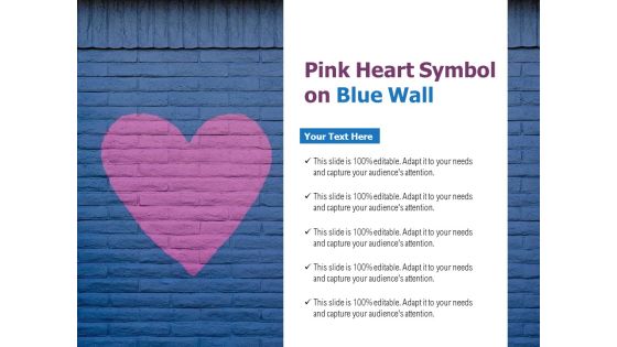 Pink Heart Symbol On Blue Wall Ppt PowerPoint Presentation Icon Background Images PDF Pink Heart Symbol On Blue Wall Ppt PowerPoint Presentation Icon Background Images PDF