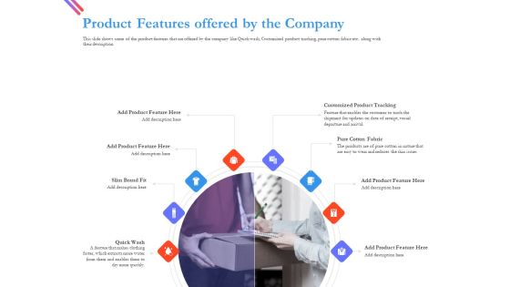 Pitch Deck For Fund Raising From Series C Funding Product Features Offered By The Company Pictures PDF Pitch Deck For Fund Raising From Series C Funding Product Features Offered By The Company Pictures PDF