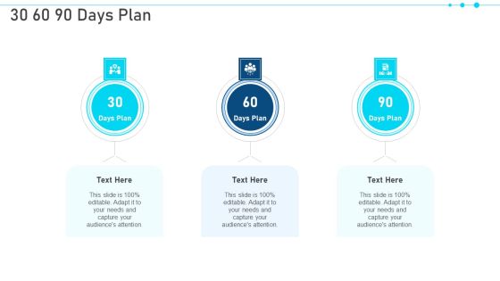 Pitch Deck For Raising Capital From Business Finances 30 60 90 Days Plan Ideas PDF